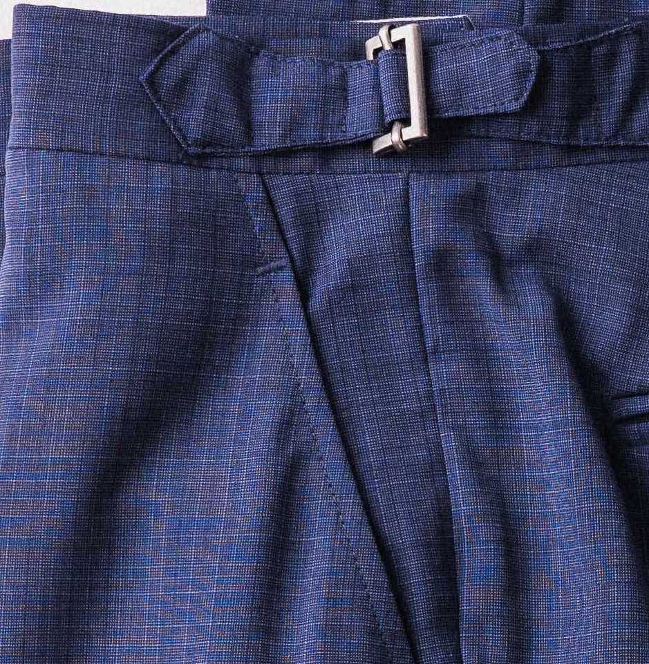 Electric Navy Super 130s Wool Dress Trouser, Limited Edition