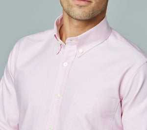 Solid Oxford Shirt, Pink